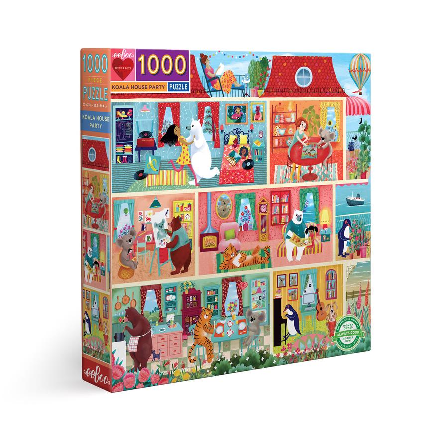 Koala House Party 1000 Piece Puzzle Incahoots