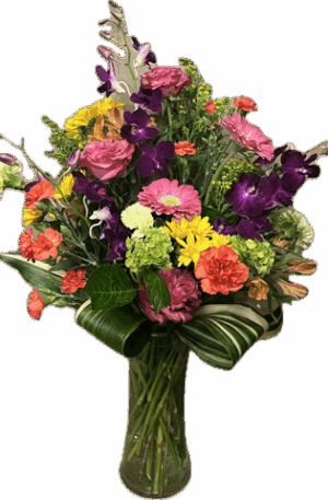 Tropical Radiance Grand flower arrangement